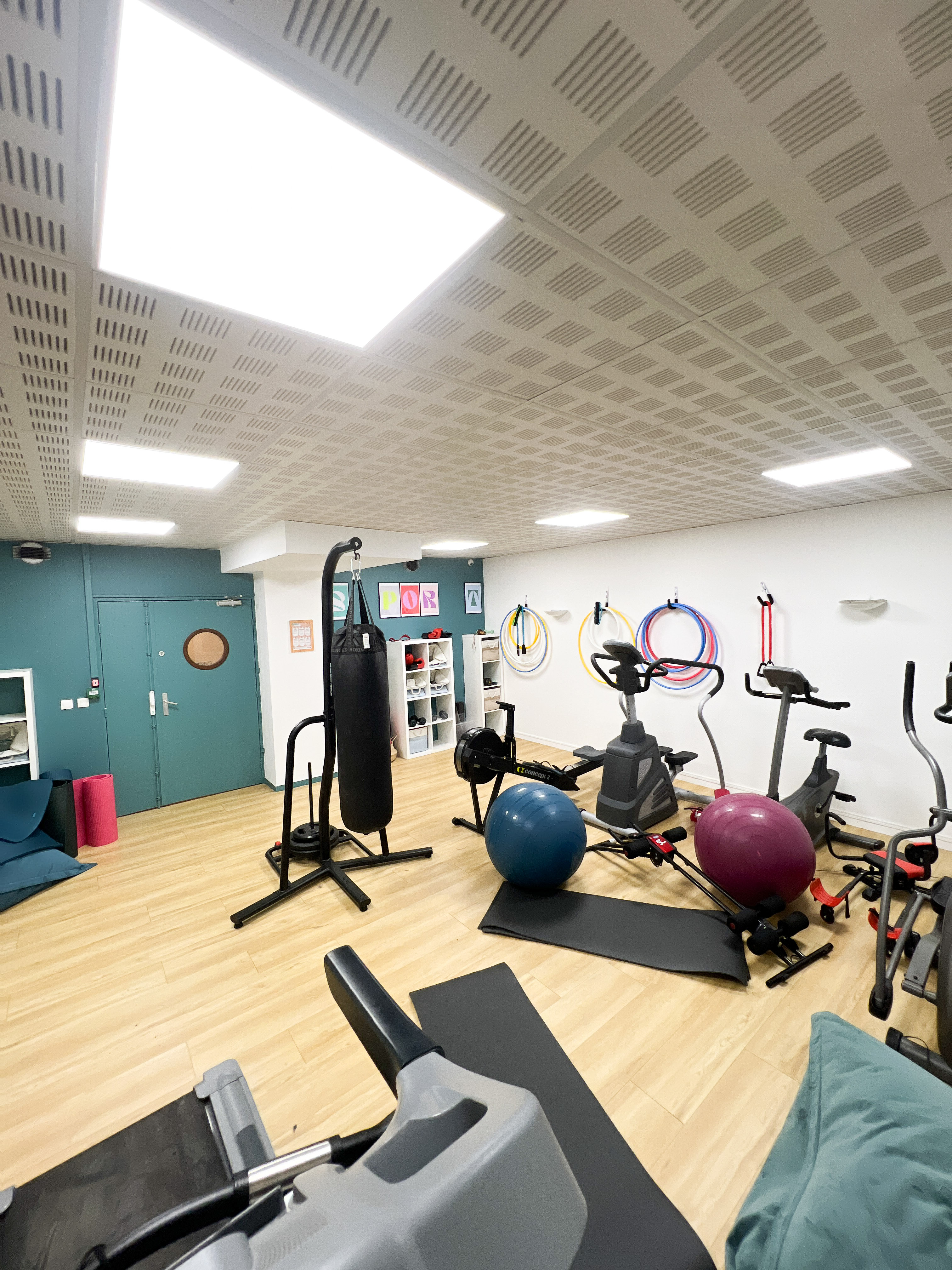 Salle de sport de la résidence